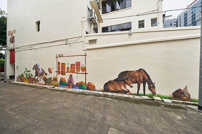 Mural Race Course Road