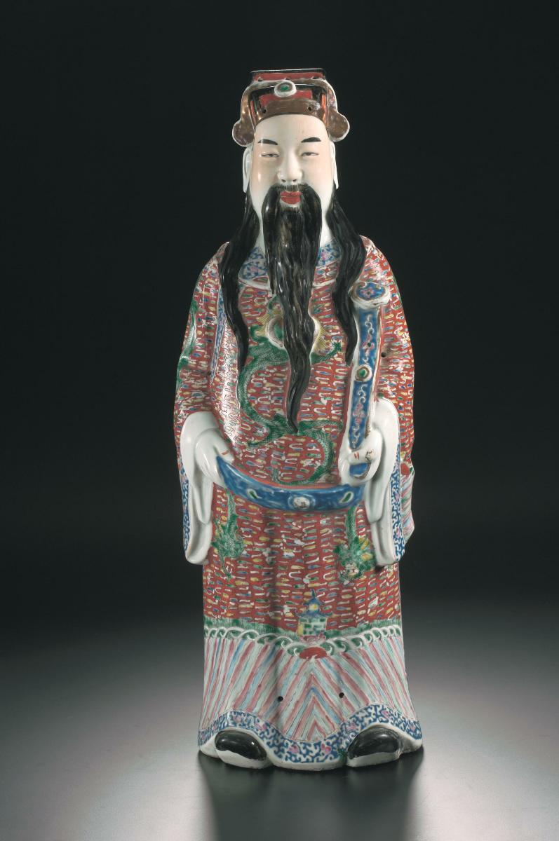 Hock Lock Siew (Fu Lu Shou) figurines