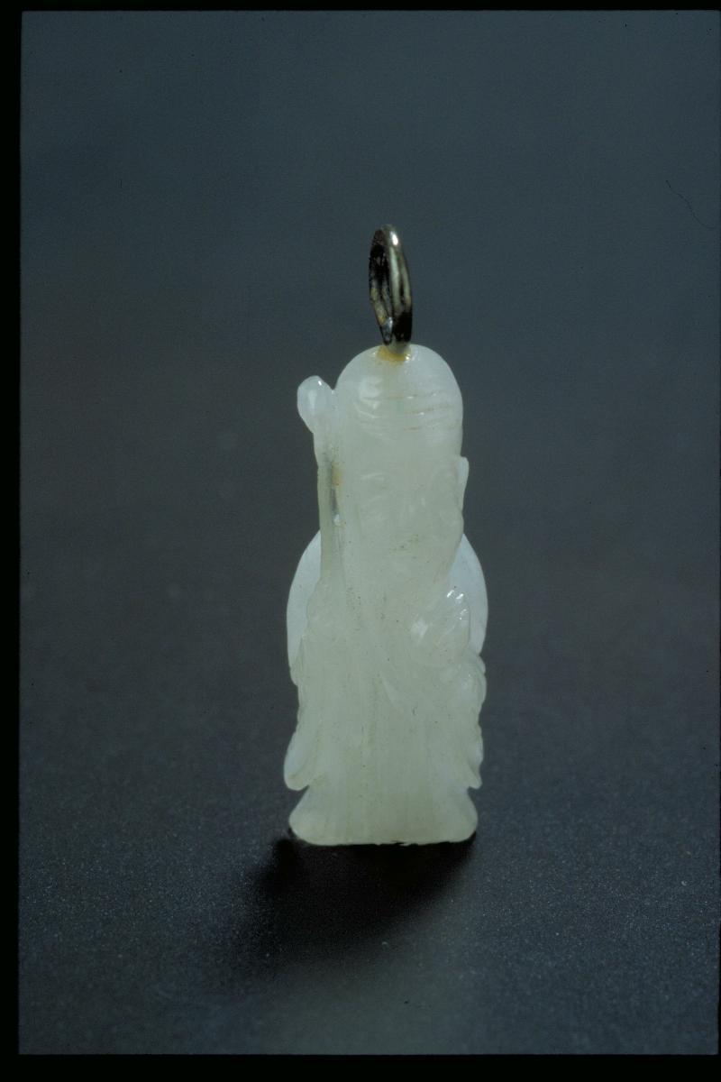 Straits Chinese jade pendant