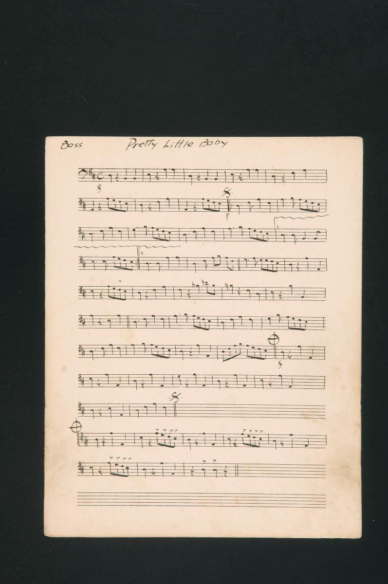 ‘Mr. Twister’ music score