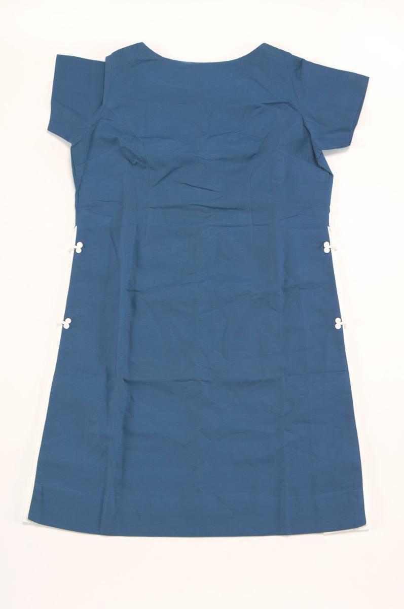 light blue maternity dress
