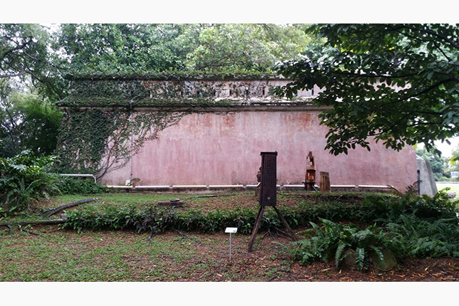 Remnants of Former Gate and Wall of Fort Canning
